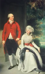 Mr John Julius Angerstein (1735-1823) und seine zweite Frau, Eliza Payne (1748-1800), 1792
